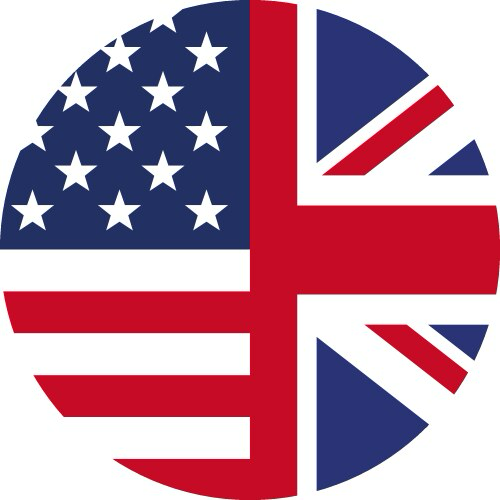 English UK/US Flag
